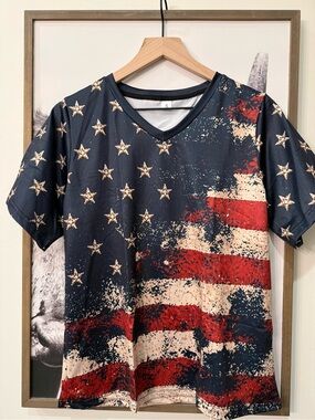 Wendlly Patriotic T-Shirt 🇺🇸❤️🌟